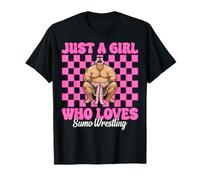 Solo Una Ragazza Che Ama Sumo Wrestling Sumo Wrestler Giapponese Maglietta