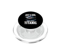 Solo una ragazza che ama Titanic RMS Titanic Ship Icebearg PopSockets PopGrip per MagSafe