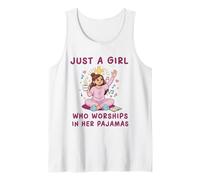 Solo Una Ragazza Che Prega nel culto del Pigiama Canotta