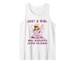 Solo Una Ragazza Che Prega nel culto del Pigiama Canotta