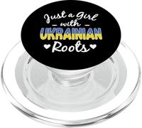 Solo Una Ragazza Con Le Radici Ucraine Ucraina Orgoglio Donna PopSockets PopGrip per MagSafe