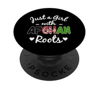 Solo Una Ragazza Con Radici Afghane Afghanistan Donne Ragazze PopSockets PopGrip Adesivo