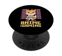 Solo Una Volpe Che Ama Gli Anime E I Videogiochi PopSockets PopGrip Adesivo