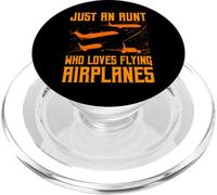Solo una zia che ama gli aerei volanti PopSockets PopGrip per MagSafe