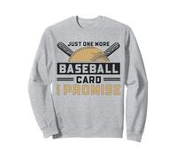 Solo Un'Altra Carta da Baseball, Lo prometto ai Tifosi di Baseball Felpa
