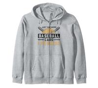 Solo Un'Altra Carta da Baseball, Lo prometto ai Tifosi di Baseball Felpa con Cappuccio