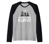 Solo Un'Altra Curva Escursionismo e Outdoor Maglia con Maniche Raglan