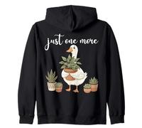 Solo Un'Altra pianta, graziosa Oca con Cerniera per Piante d'appartamento Felpa con Cappuccio