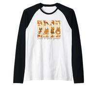 Solo un'oca autunnale che abbraccia lo spirito autunnale accogliente Maglia con Maniche Raglan
