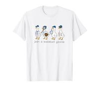 Solo un'oca da Baseball, la Vita è Migliore con Le oche nella Tua Squadra Maglietta