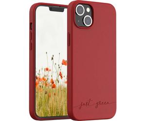 SOLO VERDE JGCOVIP14MR - Custodia appena verde IP14 Plus rossa