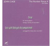 Solo With Obbligato Accompaniment, Three (Trio Dolce) (CD) Album