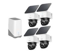 SoloCam S340 (Confezione da 4 telecamere) + HomeBase S380 Bianco