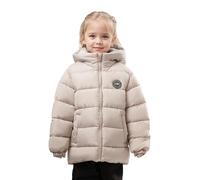 SOLOCOTE Cappotto invernale per bambine Imbottitura sintetica resistente all'acqua Parka con cappuccio e fodera in pile
