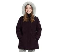 SOLOCOTE Cappotto Invernale regazza Impermeabile Pesante Sci Piumino Sintetico con Cappuccio Lungo Parka per Bambina Viola 164