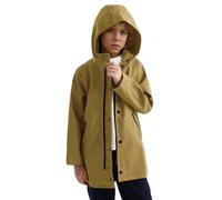 SOLOCOTE Impermeabile Bambino Ragazze Ragazzi Giacca Antivento con Cappuccio Maniche Lunghe Giacca Leggera per Bambini Giallo 5-6 anni