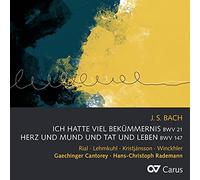 Johann Sebastia J.S. Bach: Ich Hatte Viel Bekümmernis, BWV21/Herz Und Mund (CD)