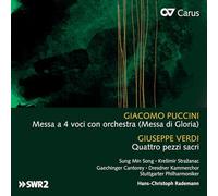 Puccini: Messa A 4 Voci Con Orchestra, Verdi: Quattro Pezzi Sacri (Cd)
