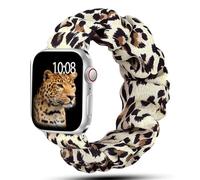 SOLOLUP Elastico Scrunchie Cinturino per Apple Watch 49mm 46mm 45mm 41mm 44mm 40mm 42mm 38mm Donna,Nylon Cinturino Sportivo Cinturini in Tessuto Stampato per iWatch Series 8 7 6 SE 5 4 3 Ultra/2