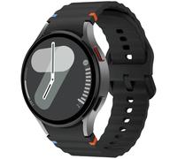 SOLOLUP Sportivo Cinturino per Samsung Galaxy Watch 7 6 5 4 FE Cinturini 40mm 44mm/6&4 Classic 43 47 42 46 mm/5 Pro 45mm,One Click No Gap Morbido Silicone Cinturini per Samsung Watch 7 6 5 4 FE