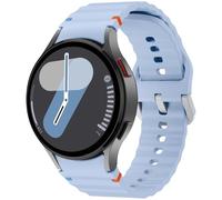 SOLOLUP Sportivo Cinturino per Samsung Galaxy Watch 7 6 5 4 FE Cinturini 40mm 44mm/6&4 Classic 43 47 42 46 mm/5 Pro 45mm,One Click No Gap Morbido Silicone Cinturini per Samsung Watch 7 6 5 4 FE