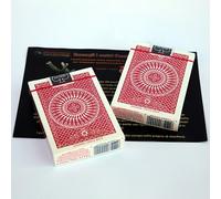SOLOMAGIA 2 (Due) Mazzi di Carte Tally Ho - Circle Back - Dorso Rosso