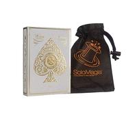 SOLOMAGIA Card Bag e Mazzo di Carte White Artisan by Theory11