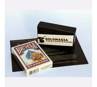 SOLOMAGIA Mazzo di Carte Bicycle - Stripper Deck (Rosso) - Mazzo Conico - Mazzi Bicycle - Carte da Gioco