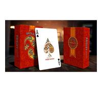SOLOMAGIA Mazzo di Carte Paisley Poker Red Playing Cards by by Dutch Card House Company