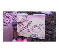 SOLOMAGIA Mazzo di Carte Sakura Renaissance 3D Pop-up Sunlight Edition Playing Cards