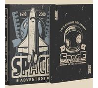 SOLOMAGIA Mazzo di carte Space Adventure Playing Cards