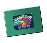SOLOMAGIA Tappetino per Close Up Professionale - Verde 40 cm x 27,5 cm - Close-Up Pad - Giochi di Magia