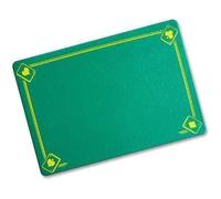 SOLOMAGIA Tappetino Professionale per Close Up - 4 Assi Verde - 58 cmx 40 cm - Close-Up Pad - Giochi di Magia