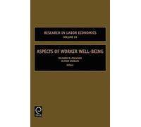 Solomon W. Polachek Aspects of Worker Well-Being (Copertina rigida)