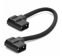 Solopen XT150 - Cavo batteria extra per EcoFlow Delta Max | Il cavo intrecciato da 50,8 cm con spine a 90 gradi mantiene le configurazioni della batteria a distanza ravvicinata compatte