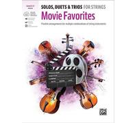 Solos, Duets & Trios for Strings Movie Favorites (Tascabile)