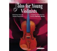 Solos for Young Violinists: Piano Part/Violin Part (3) – Alfred Music