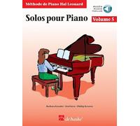 Solos pour Piano, volume 5. Include Audio-online