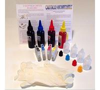 SOLOSHOPITALIA CARTUCCE RICARICABILI 16xl per stampanti WORKFORCE WF2750DWF, WF2760DWF, + 400 ML Inchiostro