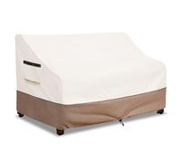 SoloToo Copridivano da esterno, impermeabile, per mobili da giardino, 215,9 cm, copertura per mobili da esterno (beige)