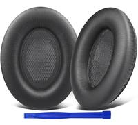 SoloWIT® Cuscinetti Auricolari di Ricambio Imbottiture per Bose, Cuscino compatibile con QuietComfort 15 QC15 QC25 QC2 QC35/ Ae2 Ae2i Ae2w SoundTrue & SoundLink Cuffie Over-Ear