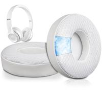 SoloWIT Cuscinetti Auricolari di Ricambio in Gel di Raffreddamento per Beats Solo 2 e Solo 3 Wireless On-Ear Cuffie,con Schiuma di Isolamento dal Rumore ad Alta Densità, Spessore Aggiunto