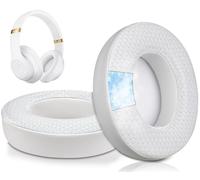SoloWIT Cuscinetti Auricolari di ricambio in gel Refrigerante per Beats Studio 2 e Studio 3 con e senza fili, Cuscini con Schiuma di Isolamento Acustico ad Alta Densità