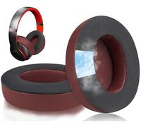 SoloWIT Cuscinetti Auricolari di ricambio in gel Refrigerante per Beats Studio 2 e Studio 3 con e senza fili,Cuscini con Schiuma di Isolamento Acustico ad Alta Densità