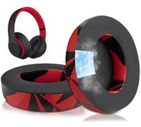 SoloWIT Cuscinetti Auricolari di ricambio in gel Refrigerante per Beats Studio 2 e Studio 3 con e senza fili,Cuscini con Schiuma di Isolamento Acustico ad Alta Densità