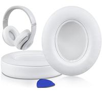 SoloWIT Cuscinetti Auricolari di Ricambio in Pella di Agnello per Beats Studio 2 e Studio 3 (con cavo e wireless) Cuffie, Padiglioni con Schiuma Memory per Isolamento Acustico, Maggiore Spessore