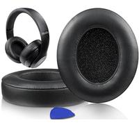 SoloWIT Cuscinetti Auricolari di Ricambio in Pella di Agnello per Beats Studio 2 e Studio 3 (con cavo e wireless) Cuffie, Padiglioni con Schiuma Memory per Isolamento Acustico, Maggiore Spessore