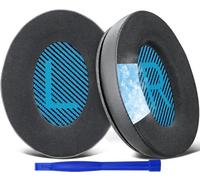 SoloWIT Cuscini di raffreddamento in gel per Bose cuffie, cuscinetti auricolari di ricambio per Bose QuietComfort 15 QC15 QC25 QC2 QC35/Ae2 Ae2i Ae2w/SoundTrue e SoundLink Around-Ear & Around-Ear II