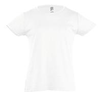 Sols Bambine Ragazze Bambini Cotton Rosa Viola Blu Rosso Verde Maglietta