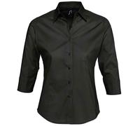 SOLS Camicia Blusa Fitted A Maniche 3/4 Facile Da Curare Per Donne